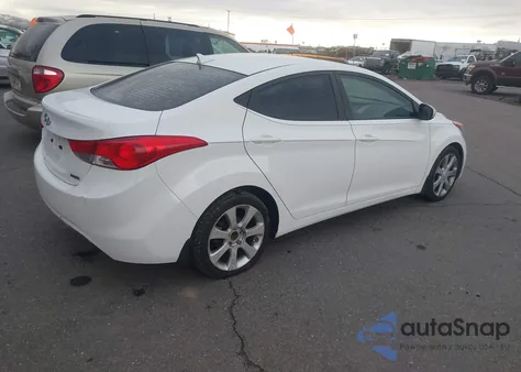 2013 Hyundai Elantra Limited из США, поврежденный, VIN 5NPDH4AE4DH172150